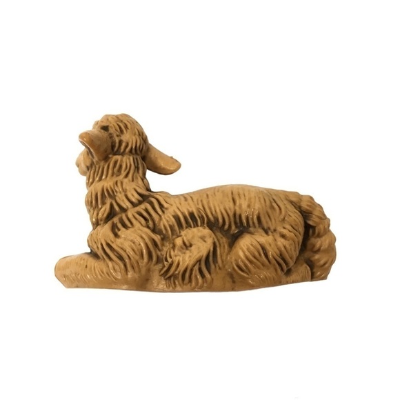 FONTANINI Nativity Sheep Figurines Laying Standing Italy #40 Set of 2 Vintage - Picture 8 of 11